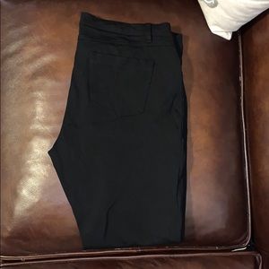 Black 5 pocket slim casual or dress pant